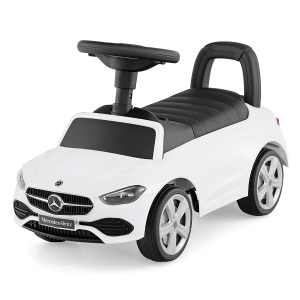 Mašinėlė paspirtukas Mercedes-Benz (Balta)